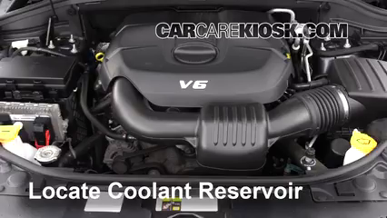 2014 Dodge Durango SXT 3.6L V6 FlexFuel Coolant (Antifreeze) Check Coolant Level